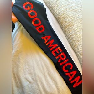 NWOT Good American Women's Leggings sz 1